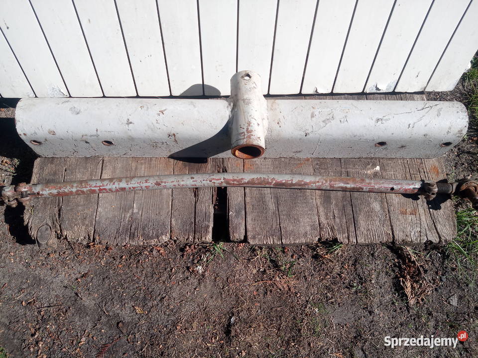 Oś przednia płaska ze starych zapasów Pińczów sprzedam