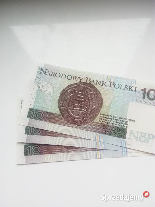 Banknoty kolekcjonerskie 10 zl 2016 r sprzedam