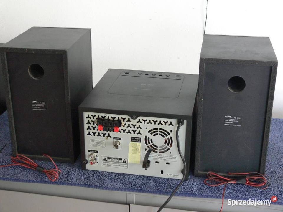 Wieża Samsung MMC330 z kol CD USB mp3 AUX RDS podkarpackie Jasło