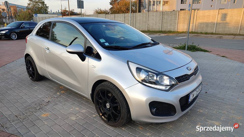 Kia Rio III 3 lift coupe led przebieg 98 duza komputer pokładowy Włocławek