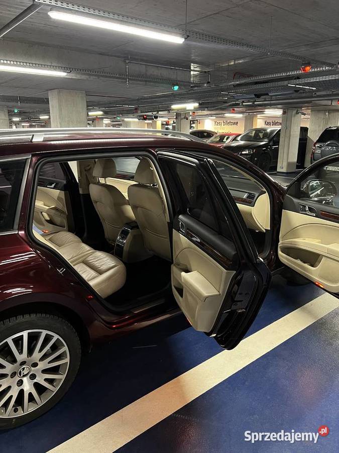 Skoda Superb II Kombi 20 TDI 170 4x4 Salon 1 elektrochrom. lusterka boczne Superb