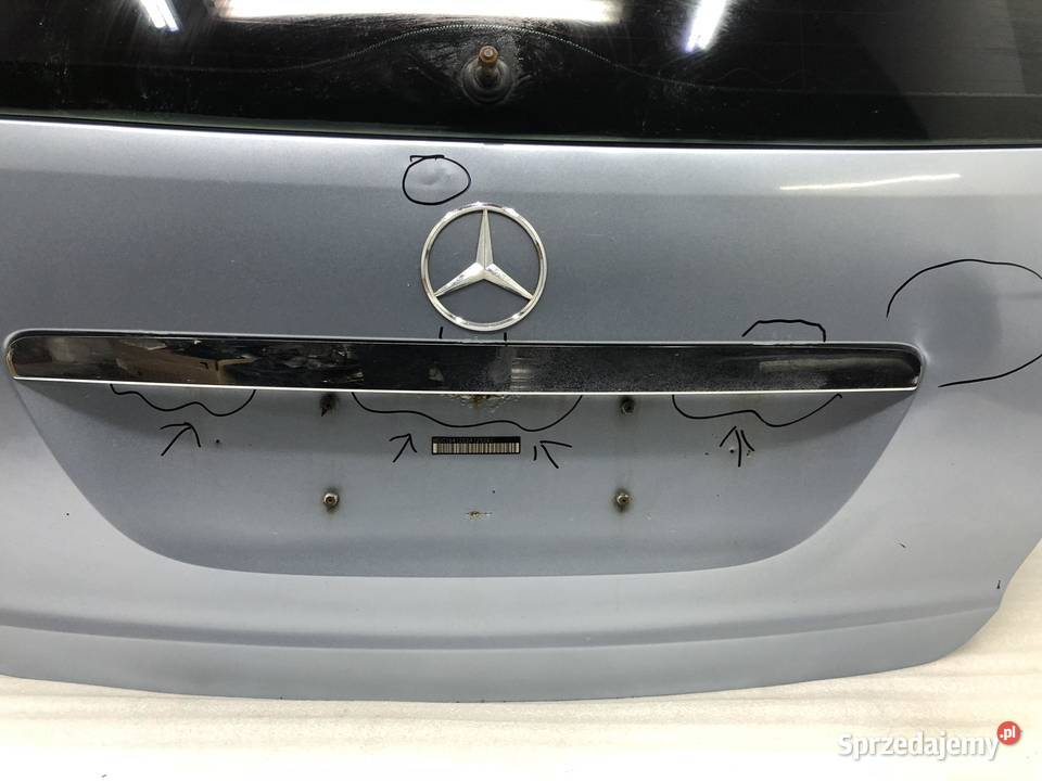 KLAPA BAGAŻNIKA MERCEDES W164 C349 osobowe