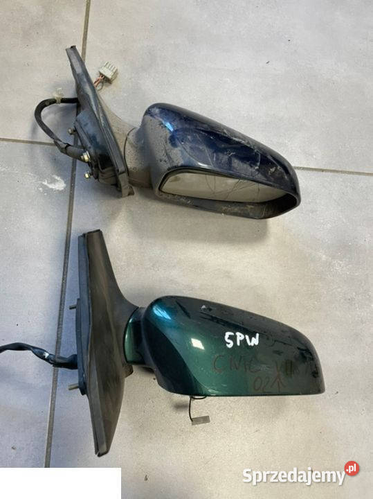 Honda Civic VII lusterko lewe prawe 5 pin osobowe Kozubszczyzna