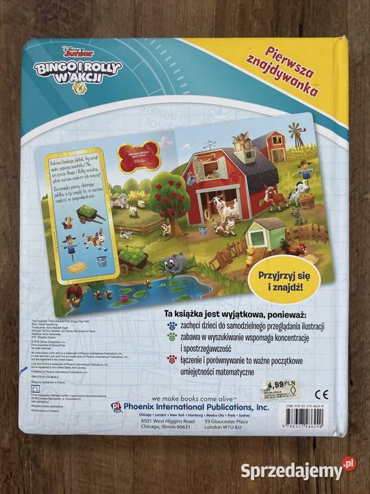 Bingo i Rolly w akcji książka z zagadkami Bingo Wyszków