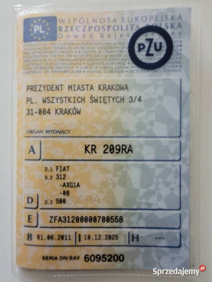 Fiat 500 jasny środek szyberdach klimatyzacja manualna Kraków