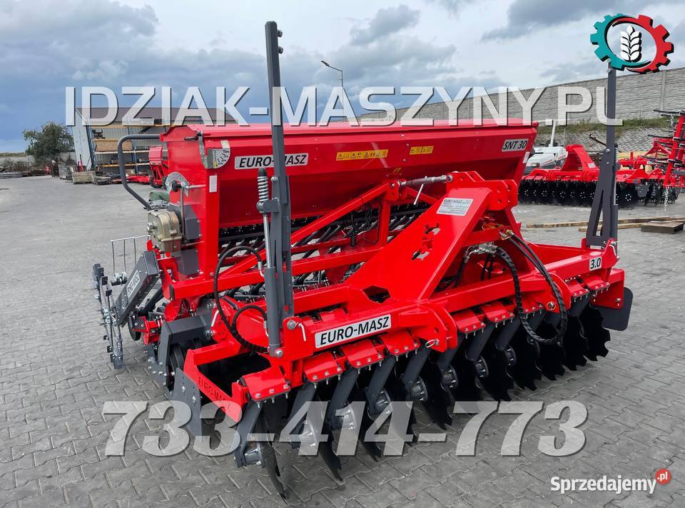 Siewnik nabudowany Zestaw siewny EUROMASZ 3m 2 nieuszkodzony Tychy