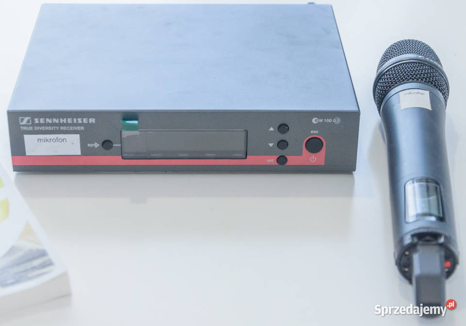 Odbiornik Sennheiser EW100 G3 pasmo C 727 z Częstochowa