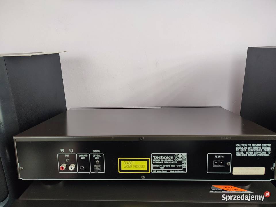 technics cd SLPG540A Myszków