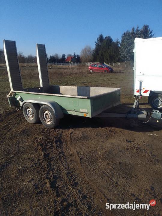 Przyczepa 25 t DMC Schoon aluminiowa