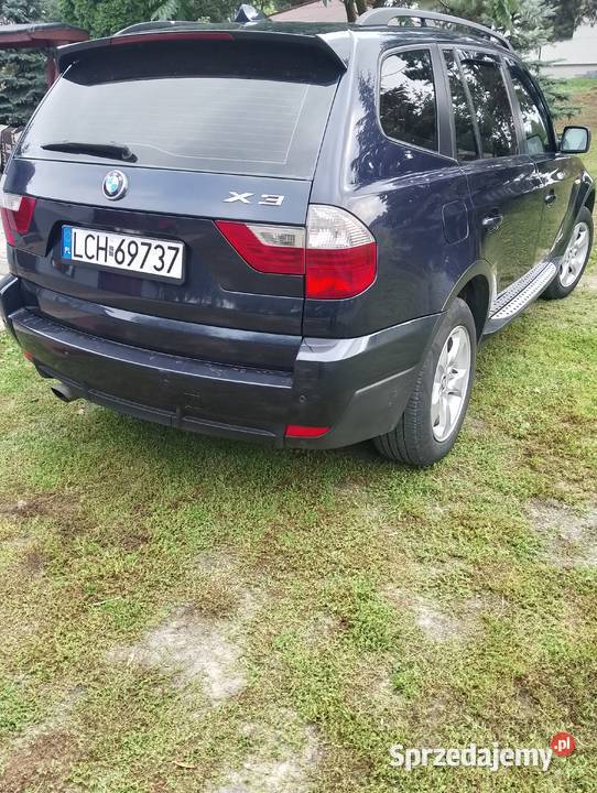 BMW X3 driver 44 hak X3 Trawniki