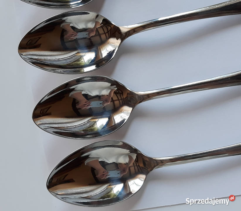 Łyżki obiadowe KANT BAKELIT Gerlach sztućce PRL śląskie Dąbrowa Górnicza