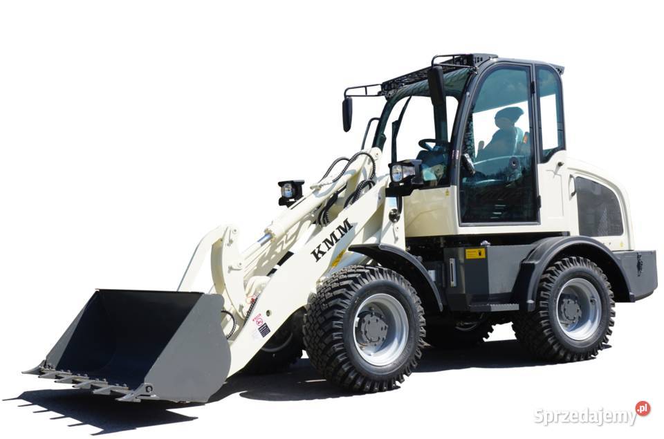 Ładowarka kołowa widlak 4x4 z sprzętem udźwig