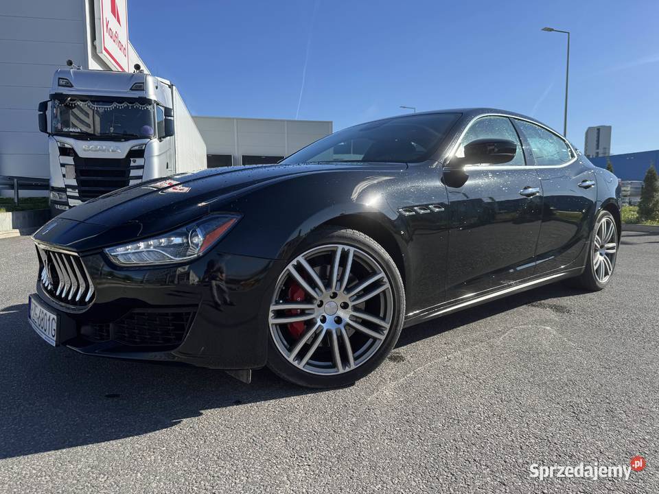 Maserati Ghibli 30 SQ4 430 Niski Przebieg Harman Rok produkcji 2018 Maserati podkarpackie Rzeszów