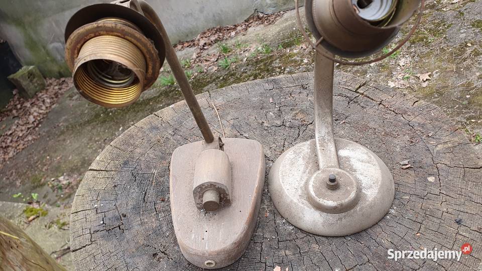 Stare lampki kinkiety przedwojenne powojenne Warszawa sprzedam