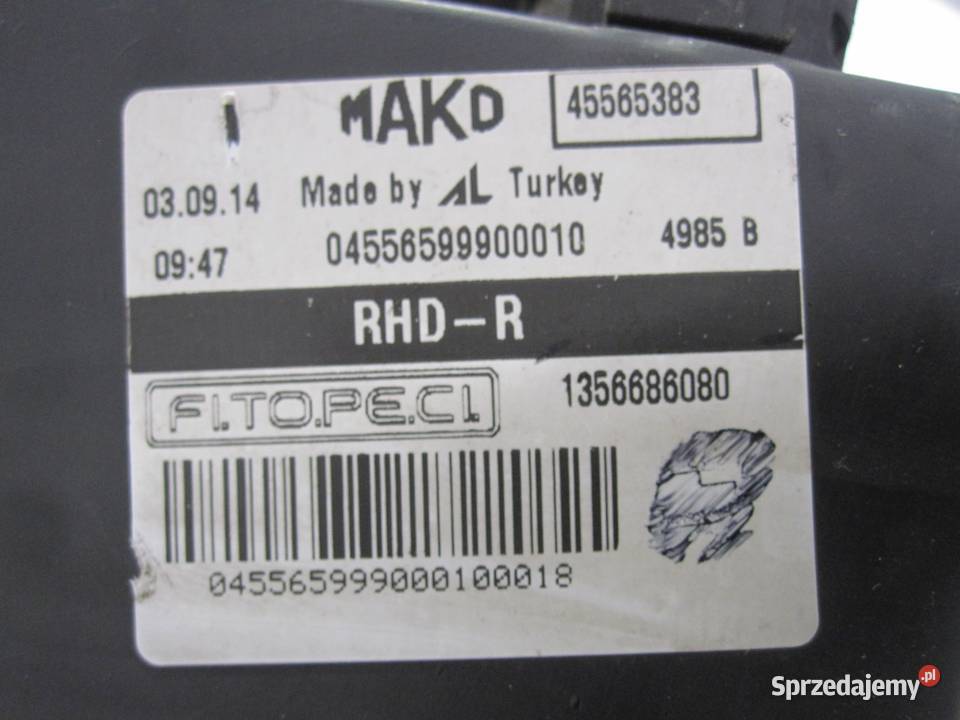 FIAT PUNTO II 05r lampa prawa przód ANGLIK Kielce