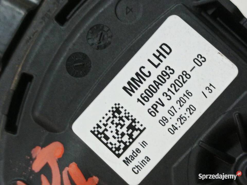 PEDAŁ POTENCJOMETR GAZU 1600A093 6PV31202803 12 osobowe