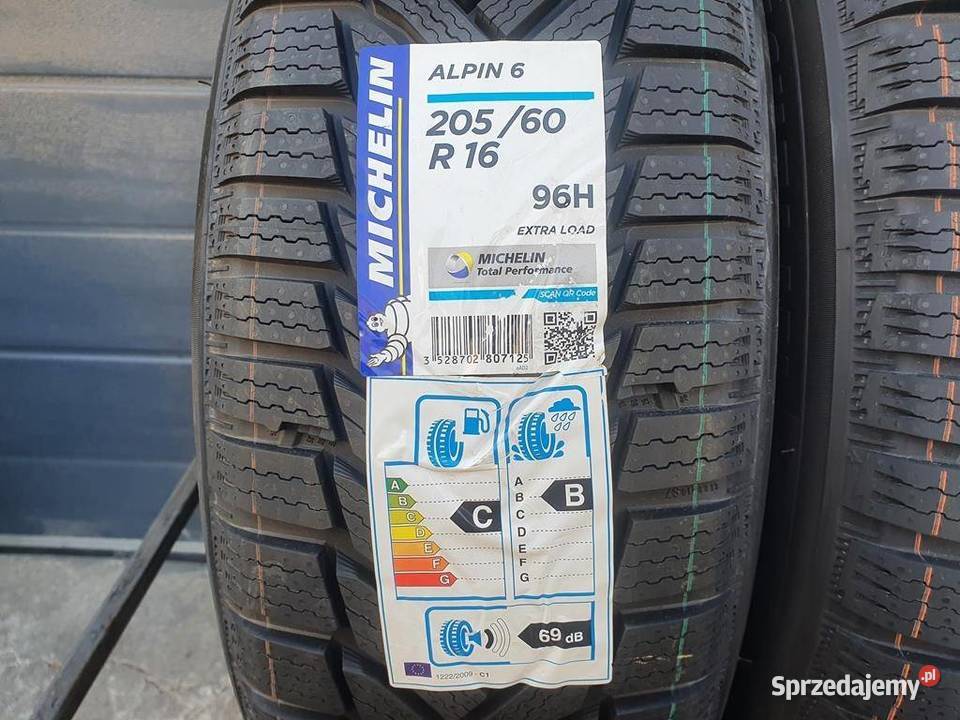 Opony zimowe 20560R16 Michelin Alpin 6 XL 6553 Kraków
