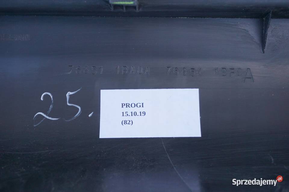 LISTWA PROGOWA LEWA PRÓG INFINITI EX35 Nowy Tomyśl