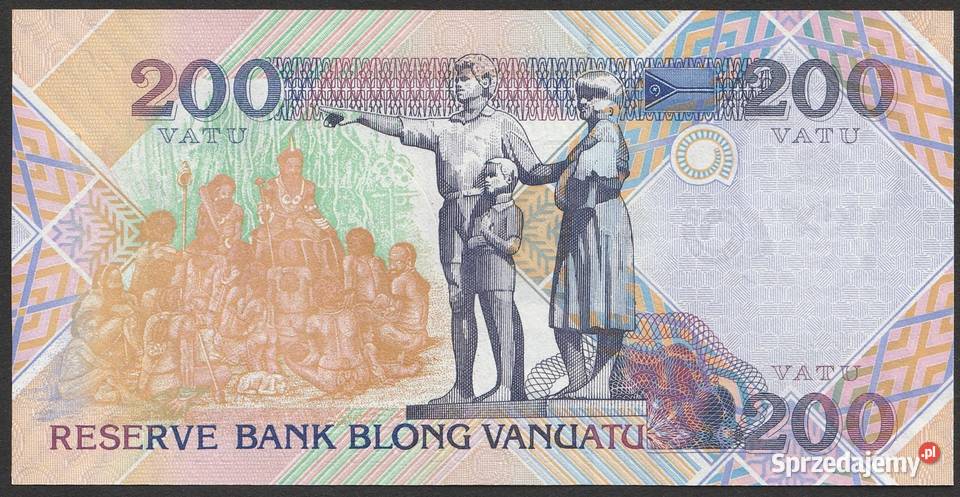 VANUATU 200 VATU 2011 STAN BANKOWY UNC Łódź