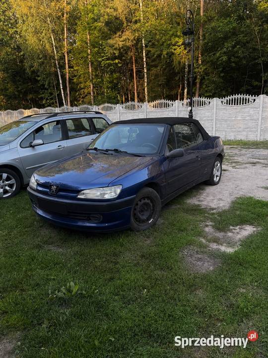 Peugeot 306 cabrio 16 benzyna na części Rok produkcji 1997 mazowieckie Wielgolas sprzedam