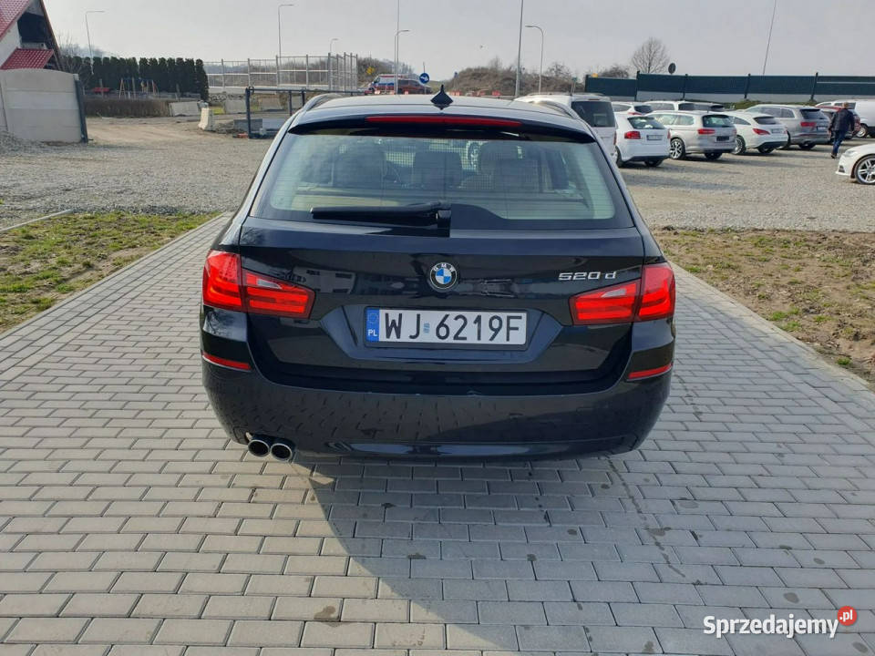 BMW 520 520d 184 2012r Automat Raty Zamiana F10 ASR (kontrola trakcji) BMW Strobice