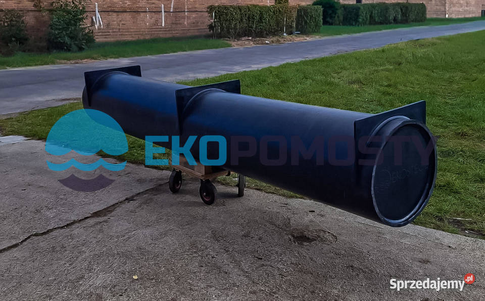 Pływak rurowy PEHD 630mm 4m pomost pływający Bydgoszcz
