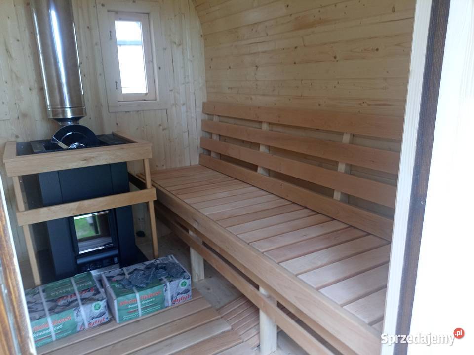 Sauna Kwadro Beczka 300 Sauna Ogrodowa podlaskie Suwałki