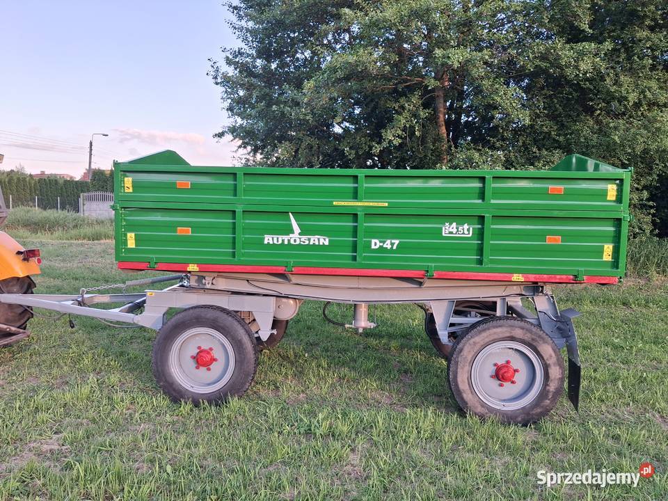 Przyczepa wywrotka d47 Rzgów sprzedam
