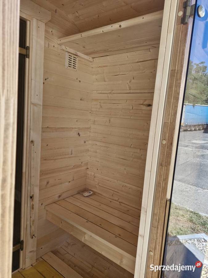 Sauna Ogrodowa Cube XL 36m dostępna ręki Zielona Góra