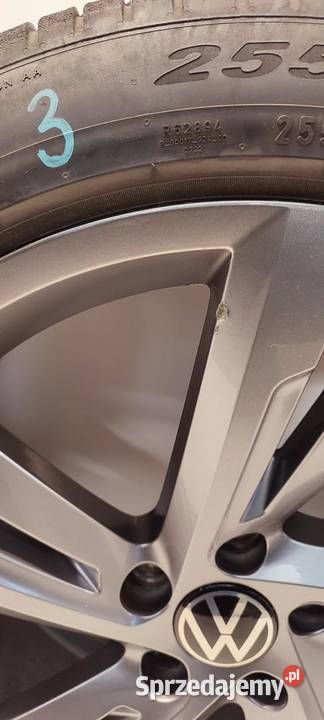 VW TIGUAN II FELGA 19 5NA601025AM 5NA601025AG Samochodowe Opony i felgi