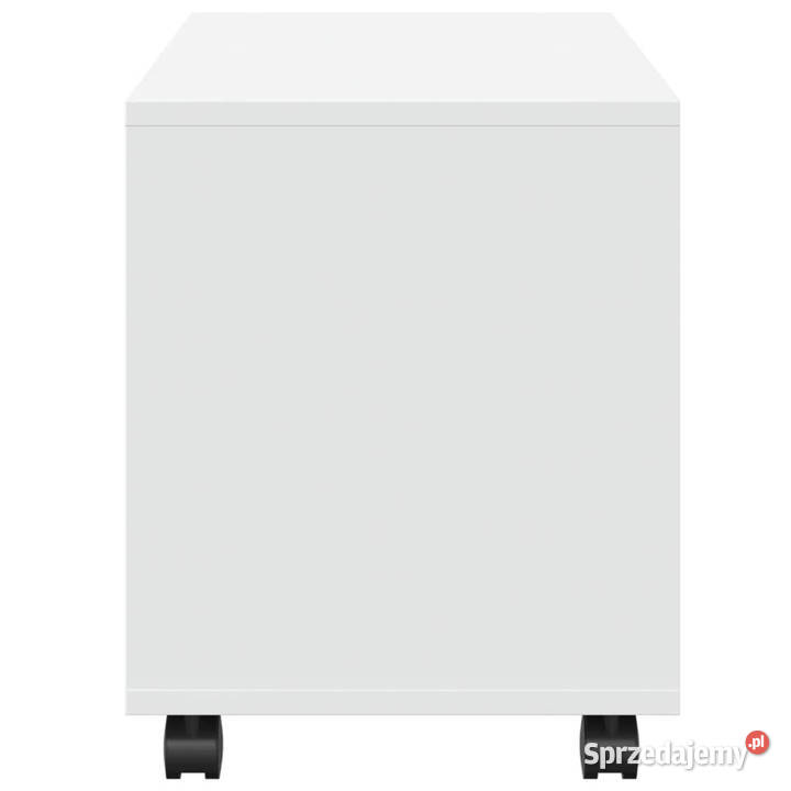 Szafka na kółkach biała 72x33x425 materiał Warszawa