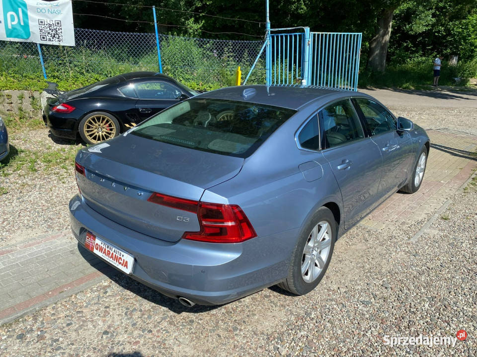 Volvo S90 20d 150 igła skóry ledy asystenci Navi czujnik zmierzchu S90