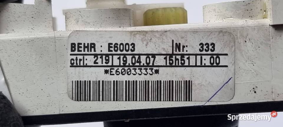 PANEL RENAULT KANGOO 15 DCI Lipno