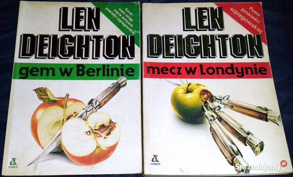 Mecz w Londynie Gem w Berlinie Len Deighton Chełm sprzedam