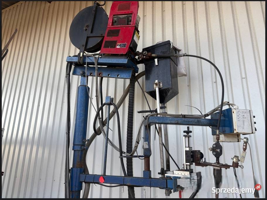 zestaw do spawania łukiem krytym 121 Zestaw