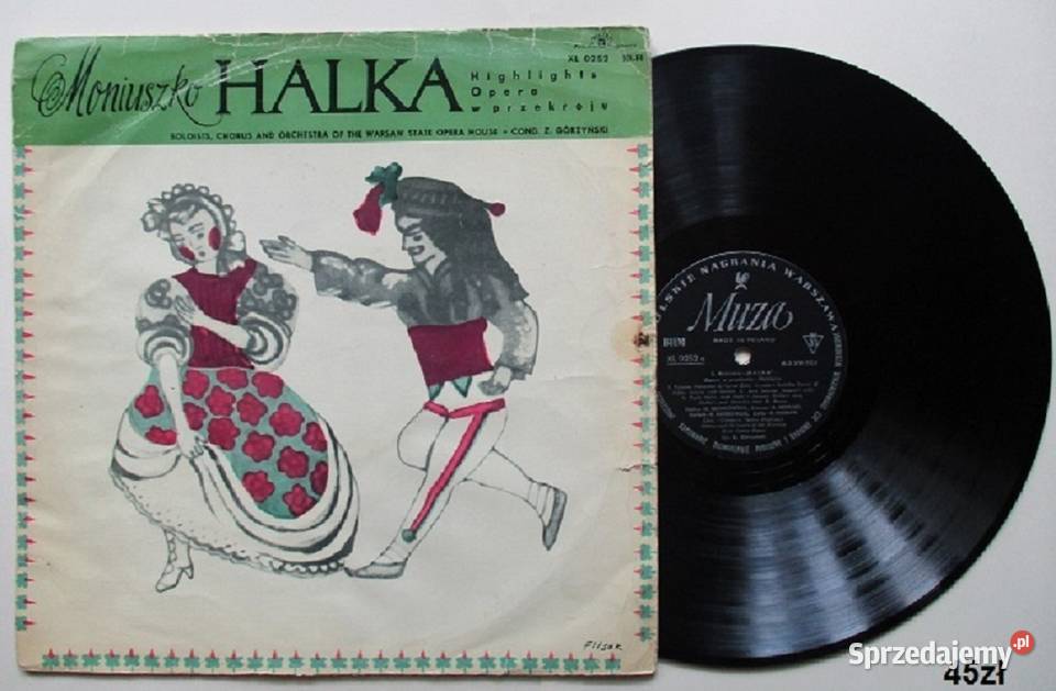 Witold Małcużyński 1914 1977 płyta muzyka Łódź