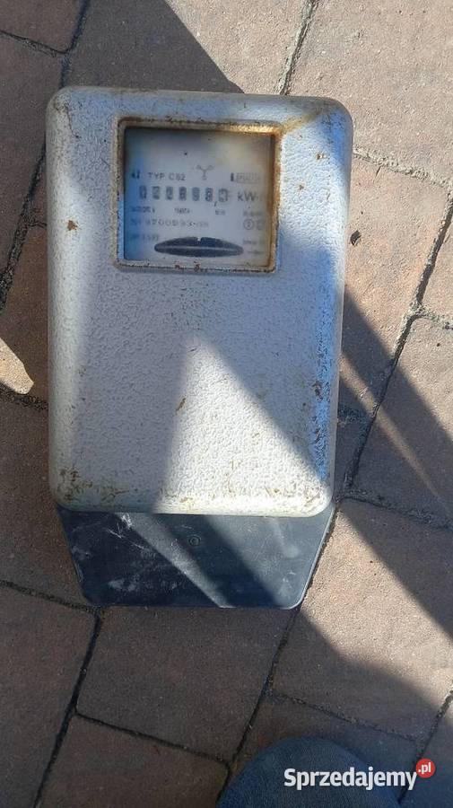 Licznik do pradu stary Kórnik