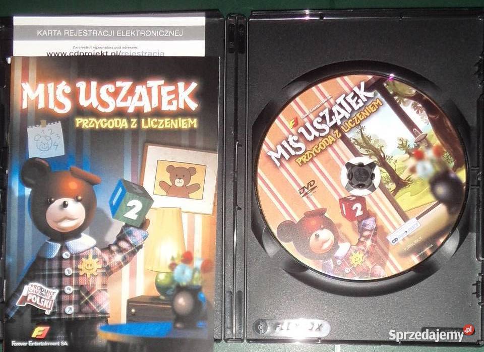gra Miś Uszatek Przygoda z liczeniem PC BOX CD Rzeszów