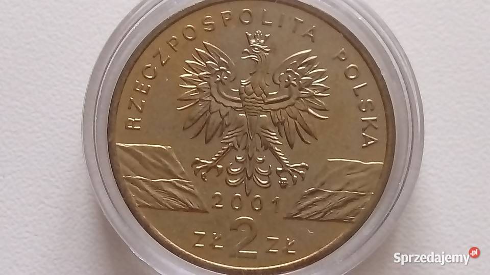 Moneta 2 2001 r Paz królowejSeria Zwierzęta Kolekcje wielkopolskie sprzedam