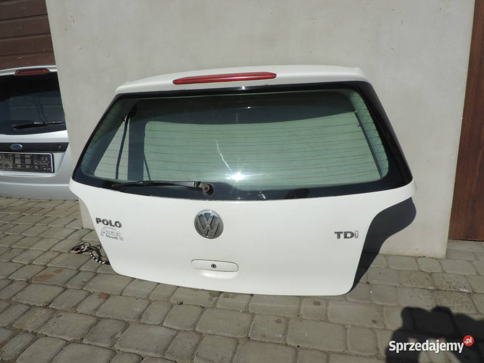 KLAPA BAGAŻNIKA SZYBA TYŁ VW POLO 9N Rok produkcji 2004 Nowy Sącz