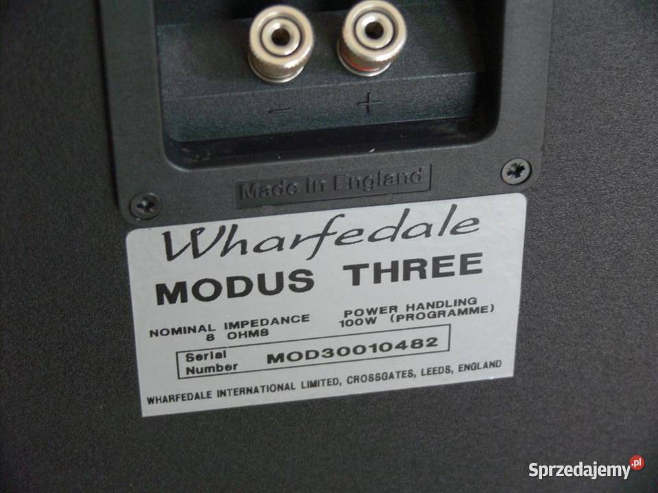 Kolumny WHARFEDALE MODUS THREE sprawne WYSYŁKA Jasło
