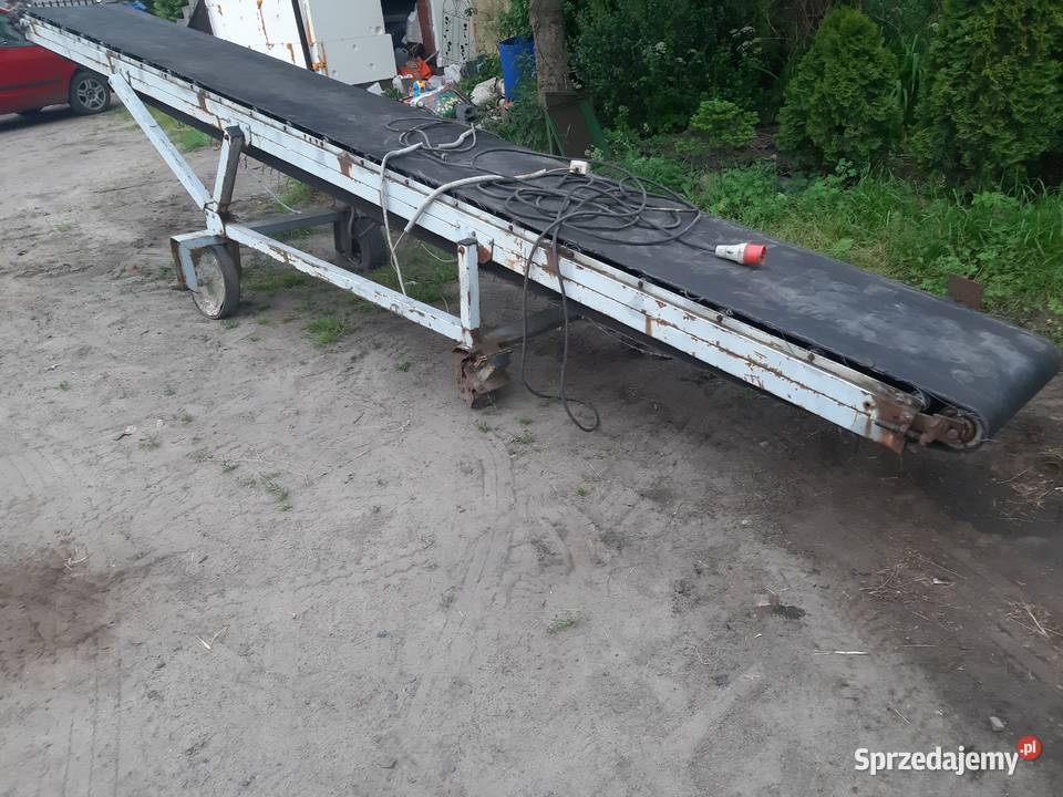 Taśmociąg taśmowy przenośnik podajnik 610 m Kłodawa