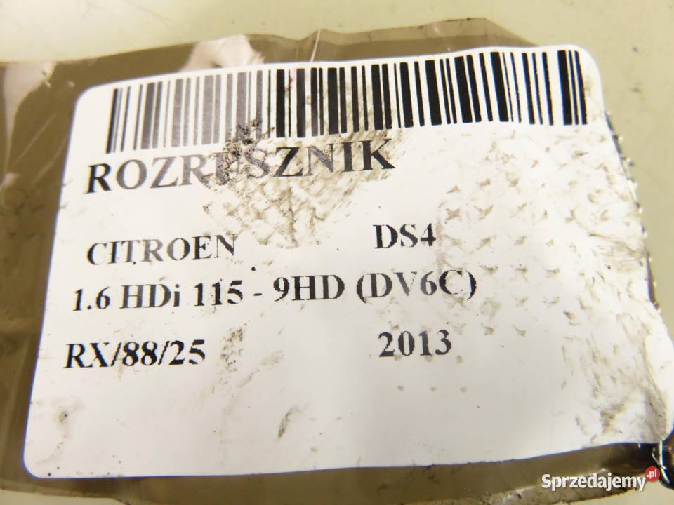 ROZRUSZNIK CITROEN DS4 16 HDi 115 9HD