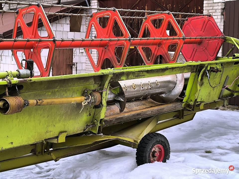 Heder Claas Dominator C510 Szumacher z wózkiem lubelskie