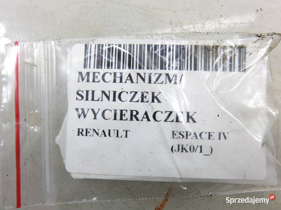 MECHANIZM WYCIERACZEK RENAULT ESPACE IV JK01