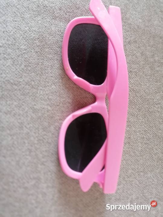 Okulary przeciwsłoneczne różowe dziewczynki