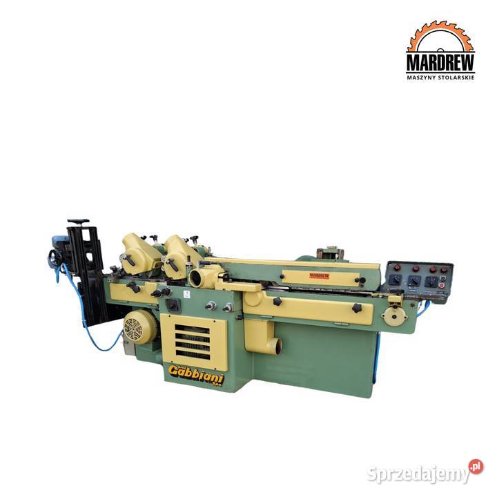 Listwiarka strugarka czterostronna Gabbiani GS Naprawa