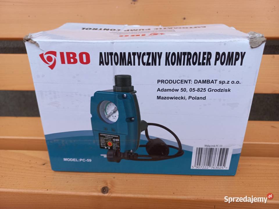 WŁĄCZNIK WYŁĄCZNIK CIŚNIENIOWY STEROWNIK Stara Rokitnia