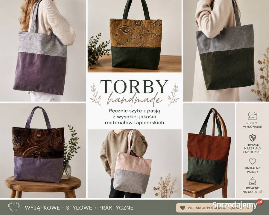 Torby Handmade Torebka damska ręcznie robiona Warszawa