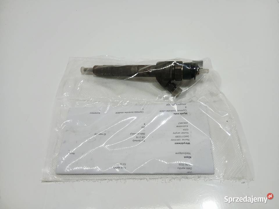 WTRYSKIWACZ BMW E90 20 D 0445110289 osobowe Strzyżewice